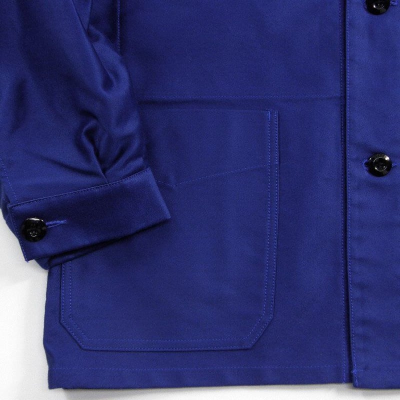 ETS.MATERIAUX ／ マテリオ 超長綿 ピマーナ ワークジャケット