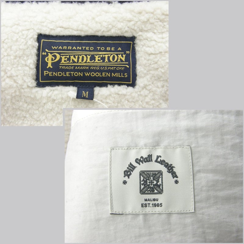 Bill Wall Leather × PENDLETON ／ ビルウォールレザー × ペンド
