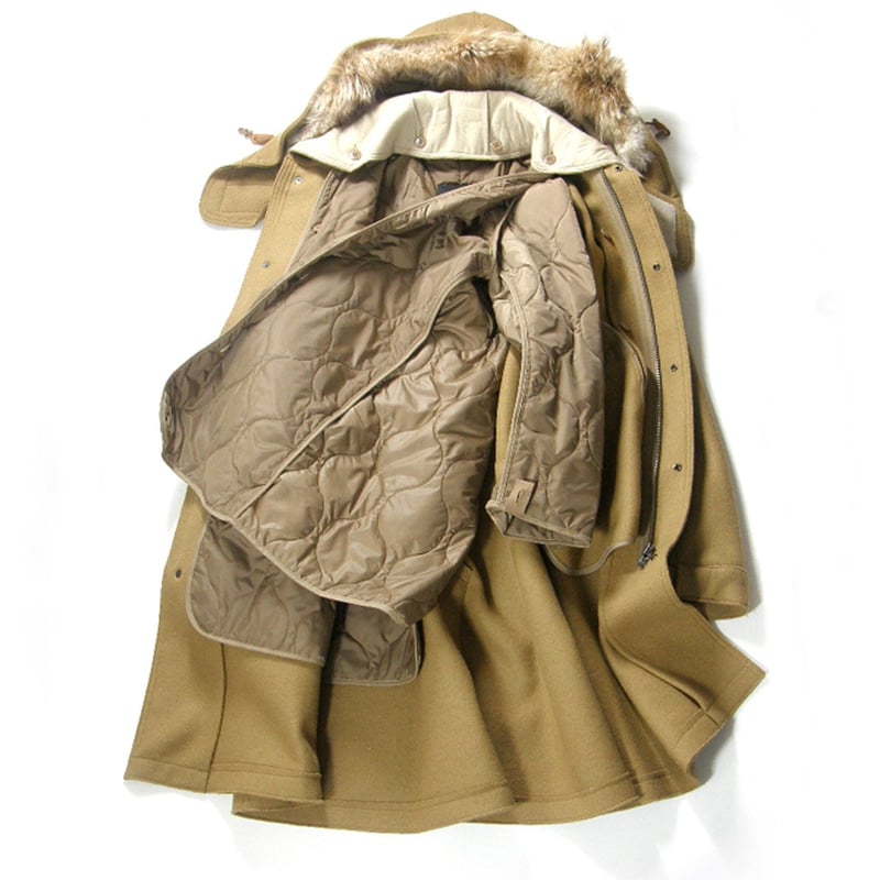 Edition ／ エディション コヨーテファー M-51 モッズコート 中綿