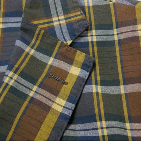 MACKINTOSH PHILOSOPHY ／ マッキントッシュフィロソフィー　軽量 アンコンジャケット マドラスチェック ｜ 春夏　（No.301557）