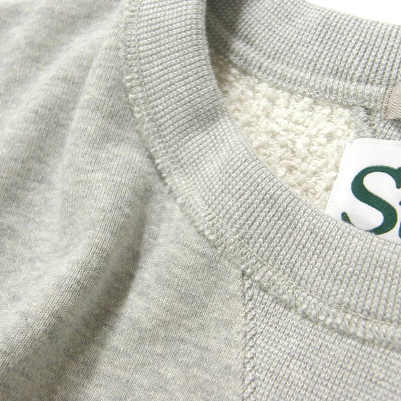Stead ／ ステッド ダブルVガゼット 吊り裏毛 スウェット 日本製 