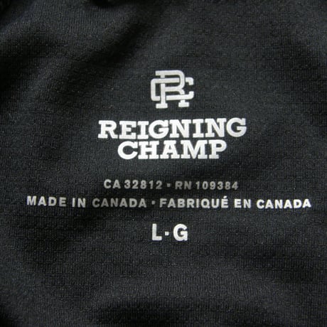REIGNING CHAMP × POLARTEC POWER WOOL ／ レイニングチャンプ × ポーラテック パワーウール　ロンT カナダ製 ベースレイヤー ｜ オールシーズン　370547