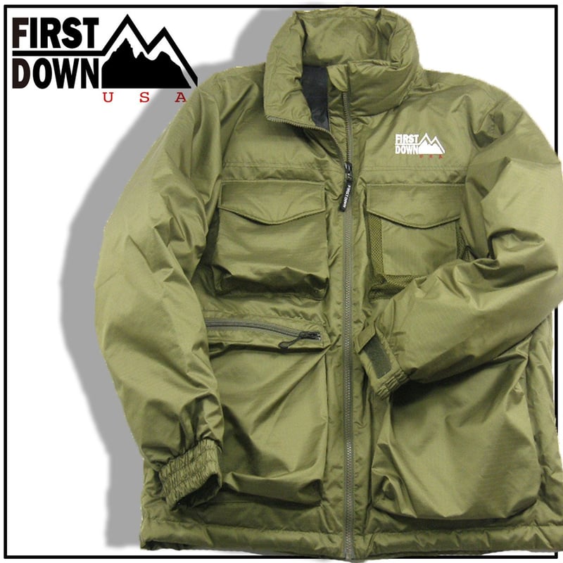 FIRST DOWN / ファーストダウン ダウンジャケット MULTI POCKET DOW...