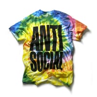 ANTI SOCIAL SOCIAL CLUB ／ アンチソーシャルソーシャルクラブ　タイダイ Tシャツ USA製 マルチカラー ASSC ｜ オールシーズン