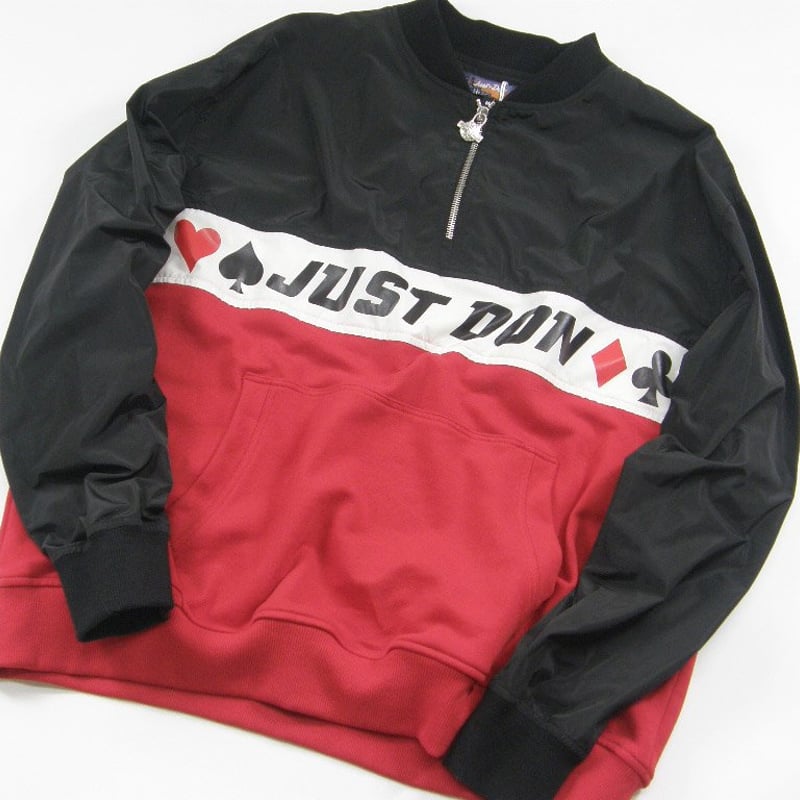 JUST DON / ジャスト ドン ハーフジップ プルオーバー イタリア製 