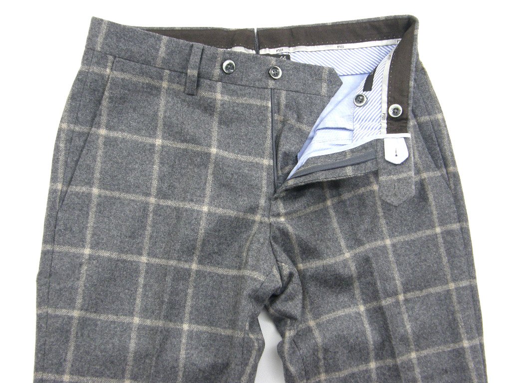 PT01 ピーティーゼロウーノ 44 EVO FIT 秋冬 グレー ウール