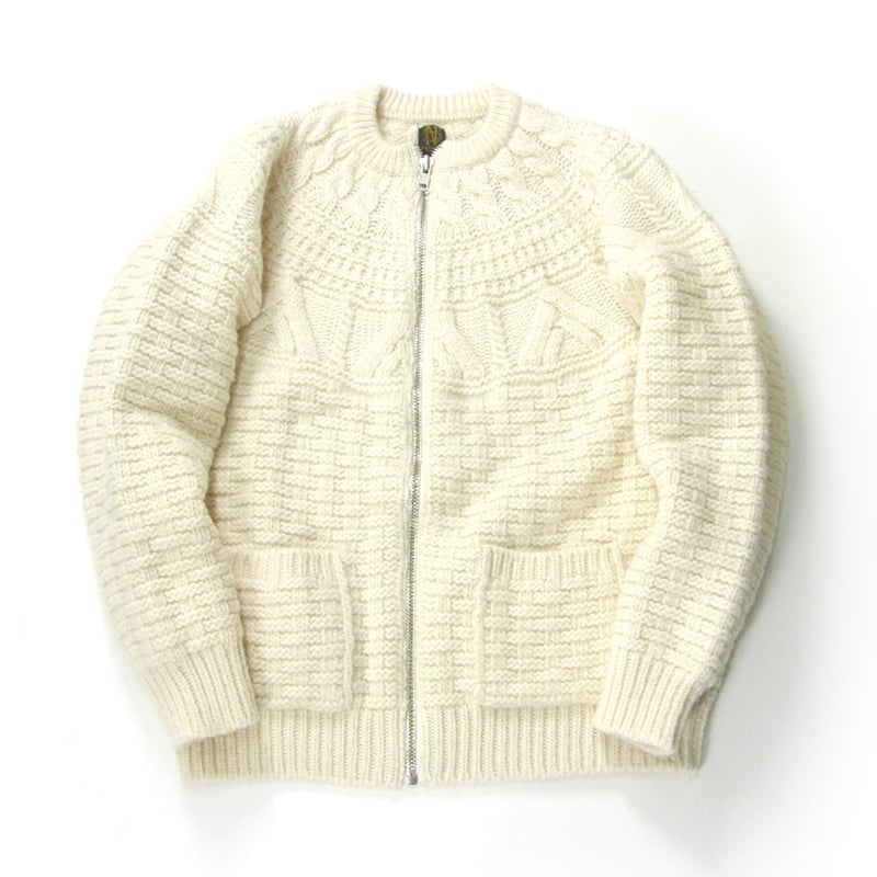 BATONER / バトナー SHIPS 別注 スプレッド アラン ニット BATONER / バトナー SHIPS 別注 スプレッド アラン ニット
