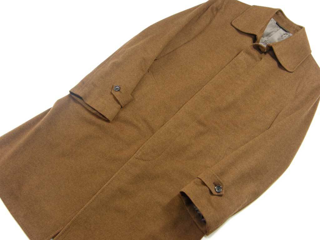 Loro Piana 生地 TROJAN カシミヤ100% コート 比翼仕立て ステンカラーコート【Loro Piana】【TOGA MODEL】 (241400-61