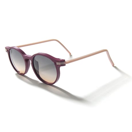 PLASTICDELUX × CARL ZEISS VISION CR39 ／ プラスティックデラックス × カールツァイス　紫外線99.9％カット サングラス パープル ピンク