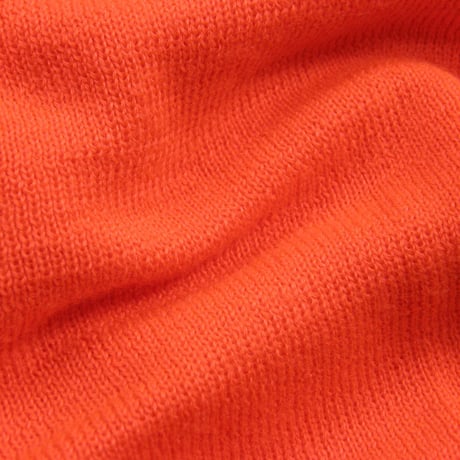artens ／ アーテンス　ウール Vネック ニット 日本製 WOOL PIECE DYE KYO オレンジ ｜ 秋冬　（No.351806）