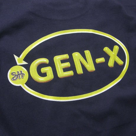 2G × SHERMER ACADEMY ／ ツージー × シャーマーアカデミー　両面プリント Tシャツ ロゴT ネイビー ｜ オールシーズン　（No.360339）