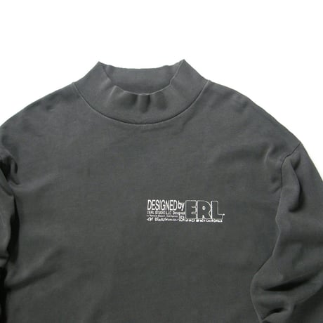 ERL ／ イーアールエル　モックネックカットソー UNISEX MAKE BELIEVE ERL LONGSLEEVE ロンT ｜ 春 秋冬　（No.370767）