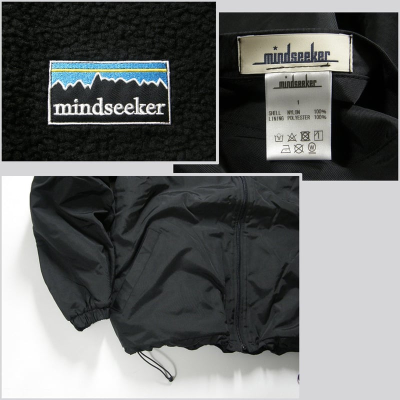 mindseeker / マインドシーカー リバーシブルジャケット ボアフリース