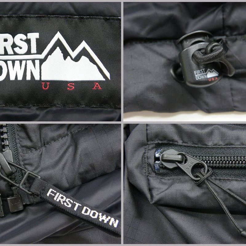 FIRST DOWN / ファーストダウン ダウンベスト MULTI POCKET DOWN FIRST DOWN / ファーストダウン ダウンベスト MULTI POCKET DOWN
