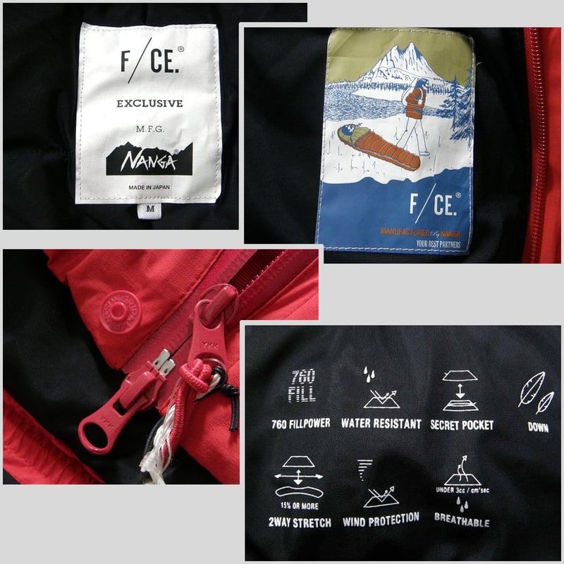 河田フェザー ダウン 日本製 定価6万 ジャパンダック NANGA ナンガ