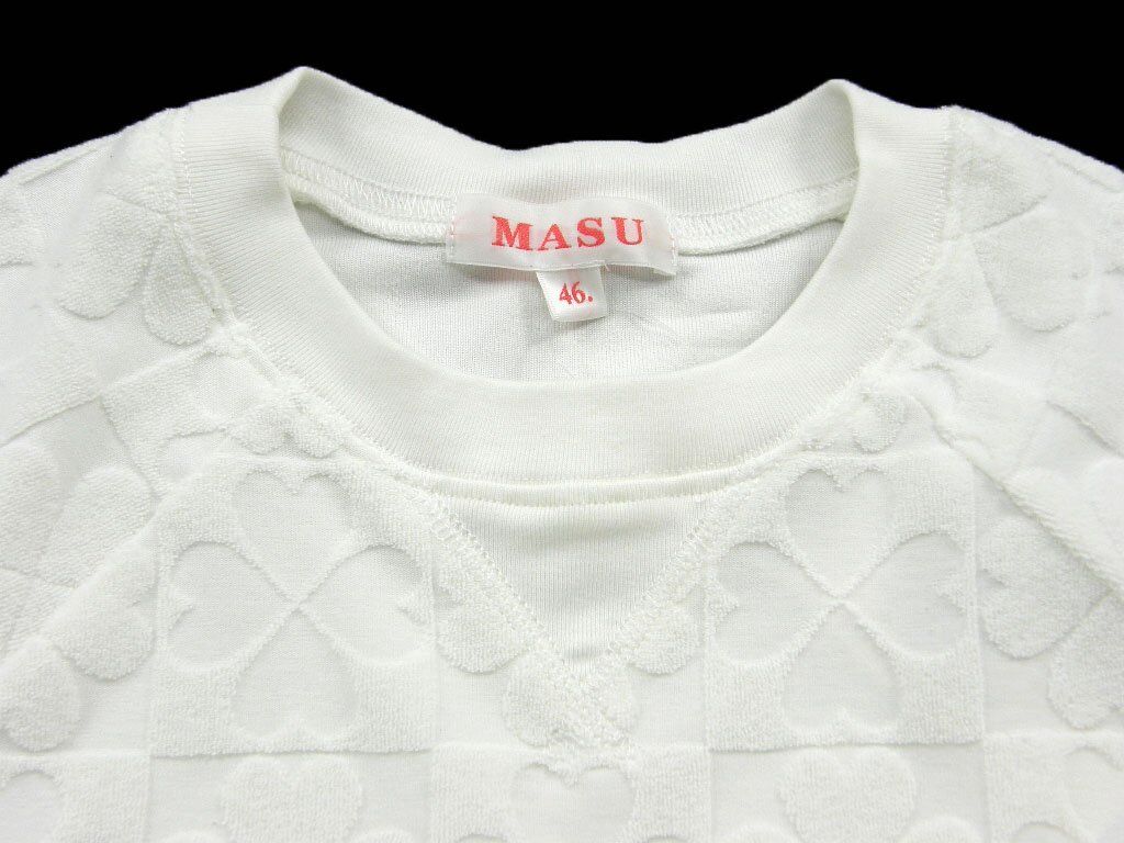 スウェット・トレーナー Malo UXD136F3L38 Sweatshirts Sweaters White MASU / エムエーエスユー CLOVER PILE SWEATSHIRTS パイル スウェ