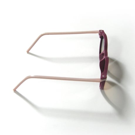 PLASTICDELUX × CARL ZEISS VISION CR39 ／ プラスティックデラックス × カールツァイス　紫外線99.9％カット サングラス パープル ピンク