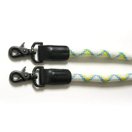 FOLK ROPE ／ フォークロープ　極太ストラップ ＋ クリアポーチ 日本製 イエロー ｜ オールシーズン　（No.344457）