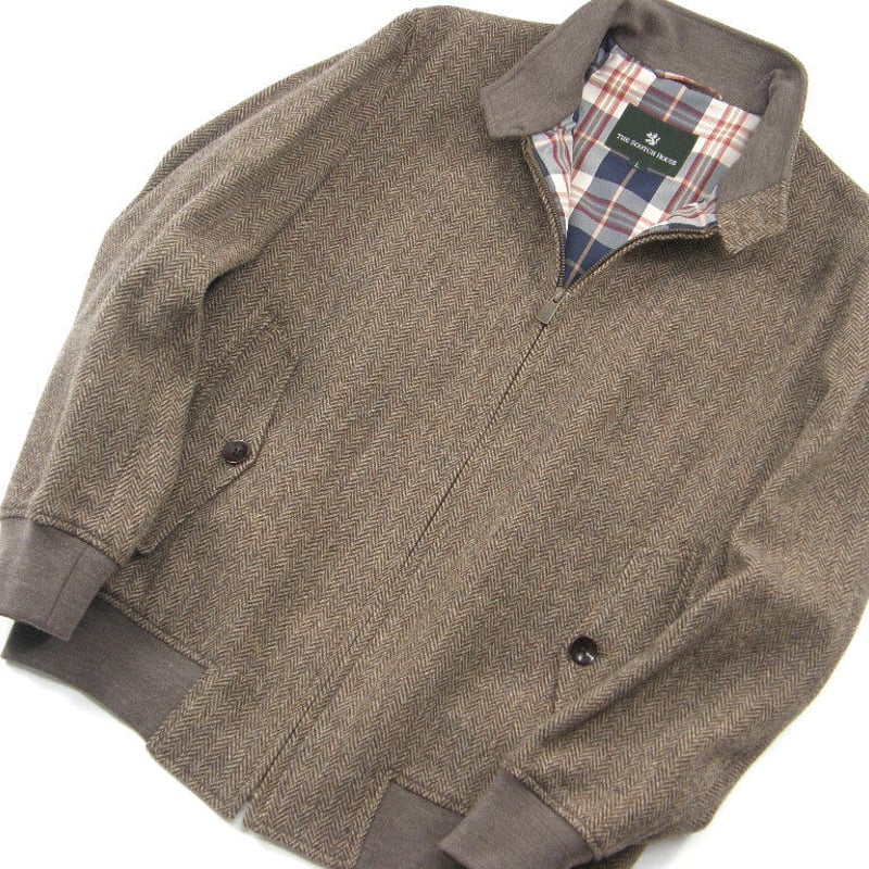 THE SCOTCH HOUSE / スコッチハウス ツイード G-9 ハリントン THE SCOTCH HOUSE / スコッチハウス ツイード G-9 ハリントン