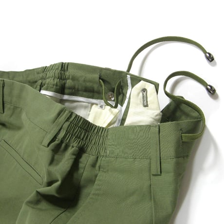 RING JACKET for WILD LIFE TAILOR ／ リングヂャケット ワイルドライフテーラー　ノルマンディ フレンチリネン スラックス パンツ 日本製 リングジャケット ｜ 春夏
