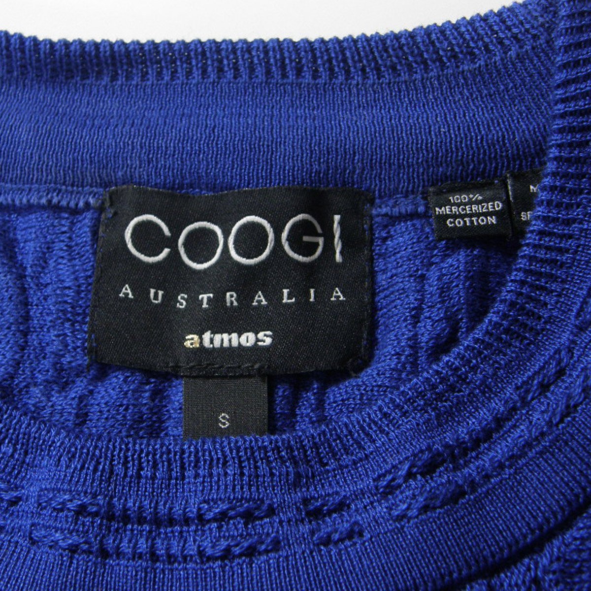 COOGI × atmos ／ クージー × アトモス A$AP YAMS コットンニット マ