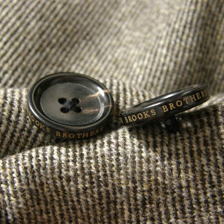 BROOKS BROTHERS × Loro Piana ／ ブルックスブラザーズ × ロロピアーナ　ウール コート イタリア製 ツイード ダブルチェスター ｜ 秋冬　（No.262627）