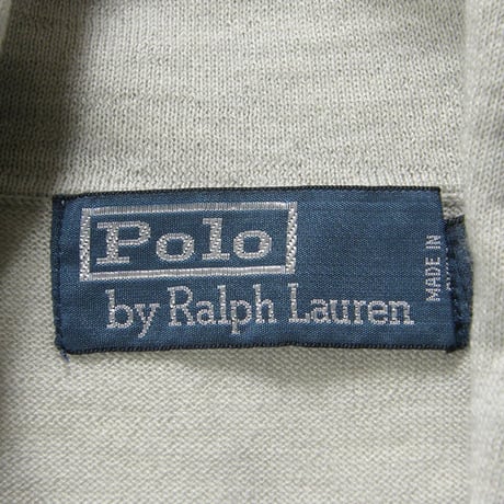 Ralph Lauren ／ ラルフローレン　ショールカラーニット 薄手 ウール ショールカラー ニット セーター ライトグレー ｜ 春 秋冬　（No.272088）