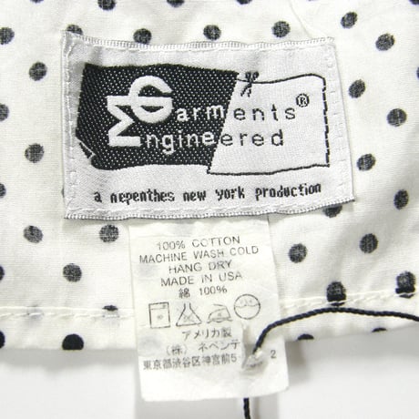 ENGINEERED GARMENTS ／ エンジニアドガーメンツ　ストール アメリカ製 コットン ｜ オールシーズン　（No.242296）