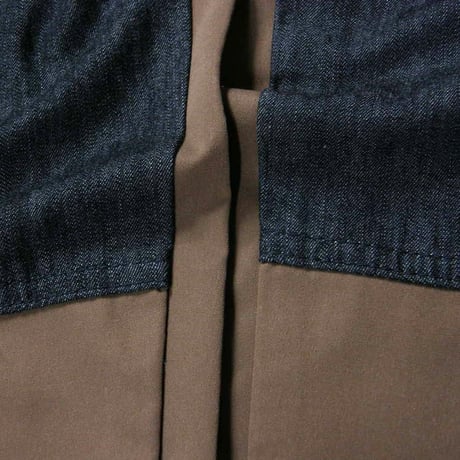 Coleman × CORDURA ／  コールマン × コーデュラ　  デニム 切替 クライミングパンツ ウェビングベルト パンツ ｜ 春夏 雨の日　（No.350476）