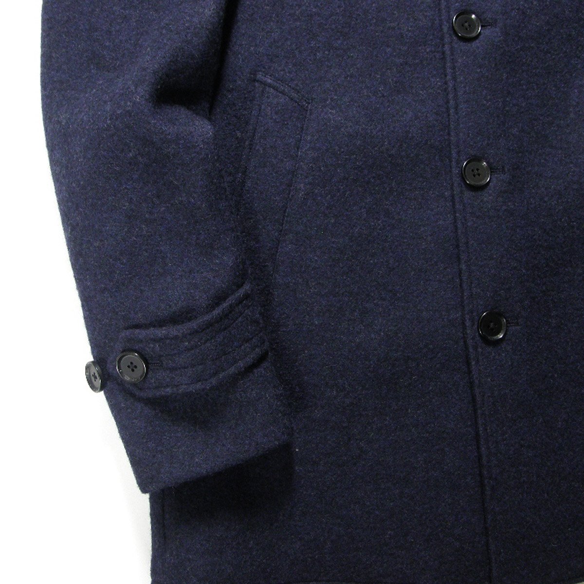 KENT AND CURWEN チェスターコート Kent & Curwen / ケントアンドカーウェン ステンカラーコート