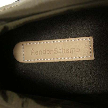 Hender Scheme ／ エンダースキーマ　schlaf pumps 3レイヤー ナイロン スリッポン シューズ 日本製 靴 カーキ ｜ オールシーズン　（No.343688）
