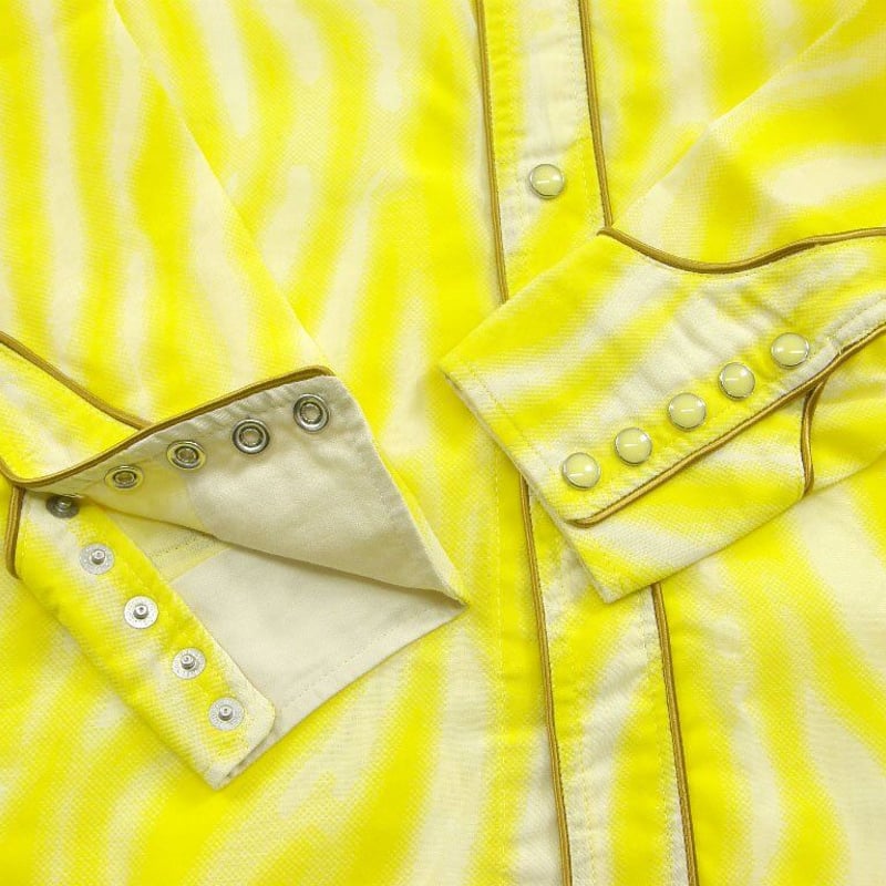 MASU長袖シャツ MASU ／ エムエーエスユー 長袖シャツ SEE-THROUGH WESTERN SHIRT