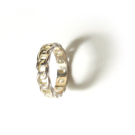 HATTON LABS ／ ハットンラブス　スターリングシルバー リング イタリア製 MINI CUBAN RING 指輪 STERLING SILVER 925 シルバー ｜ オールシーズン