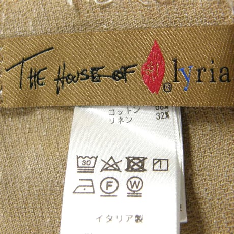 THE HOUSE OF LYRIA × L'Appartement ／ ハウスオブリリア × アパルトモン　大判 ストール イタリア製 MOGANO BLANKET ブランケット ｜ オールシーズン