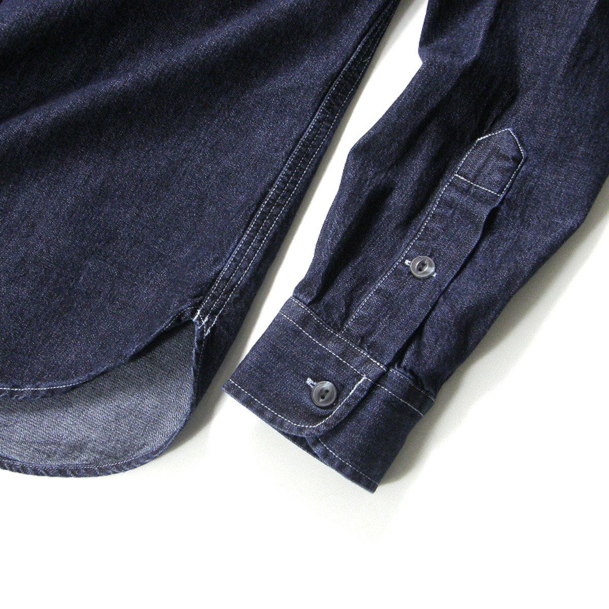 ORIAN × BEAMS F ／ オリアン × ビームスF デニムシャツ イタリア製