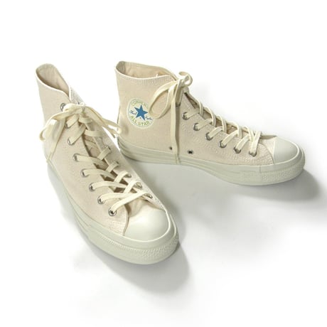 CONVERSE ／ コンバース　ALL STAR MUSENSHOKU-CANVAS EC HI オールスター ハイカット スニーカー オーガニックコットン 無染色 キャンバス ｜ オールシーズン