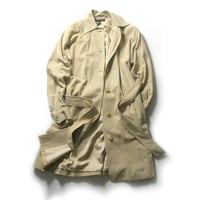 RALPH LAUREN BLACK LABEL ／ ラルフローレンブラックレーベル　羊革 ヌバックレザー コート USA製 ベージュ ｜ 秋冬　（No.271257）