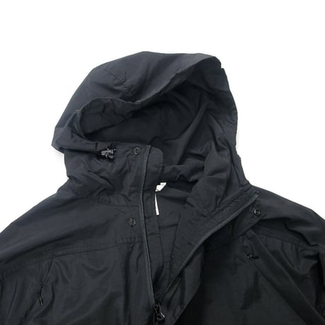 GERRY ／ジェリー　撥水 ロング マウンテンパーカー サイドスリット レインコート ブラック ｜ 春 秋冬　（No.333379）