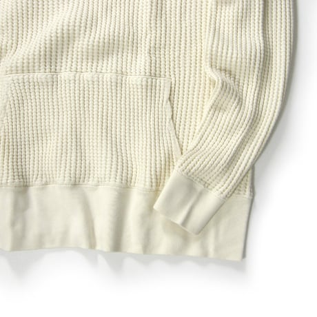 SUNNY SPORTS ／ サニースポーツ　パーカー ヘビーウェイト ワッフル生地 サーマル 50S RAGLAN HOODIE ナチュラル ｜ 春 秋冬　（No.370565）