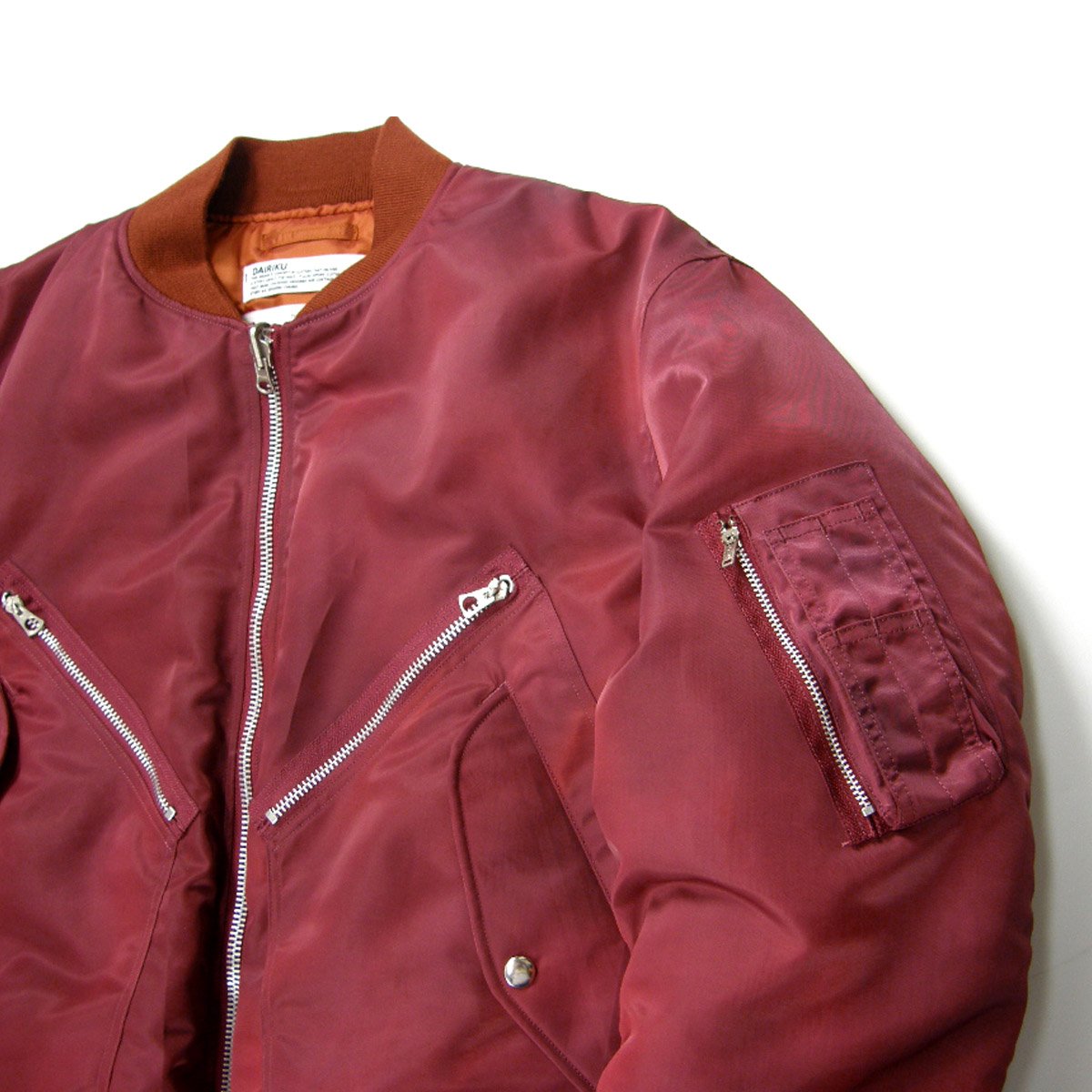 Dairiku 22AW N2B フライトジャケット 刺繍 MA1