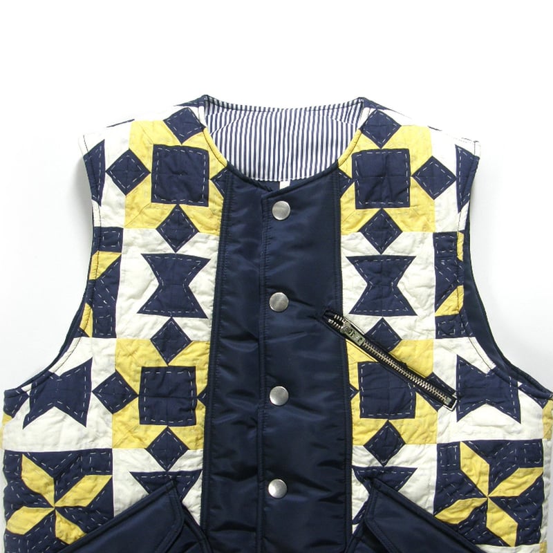 コッキパッチワークデザイン ベスト サイズ2