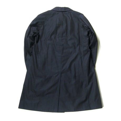 Aquascutum ／ アクアスキュータム　撥水 カシミヤ混ライナー付き ステンカラーコート 日本製 ネイビー ｜ 秋冬　（No.321282）