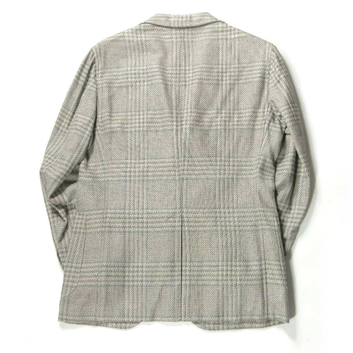 【逸品】BOGLIOLI コットンストライプ　アンコンJK DOVER XL相当 BOGLIOLI ／ ボリオリ DOVER アンコン ジャケット イタリア製 コットン