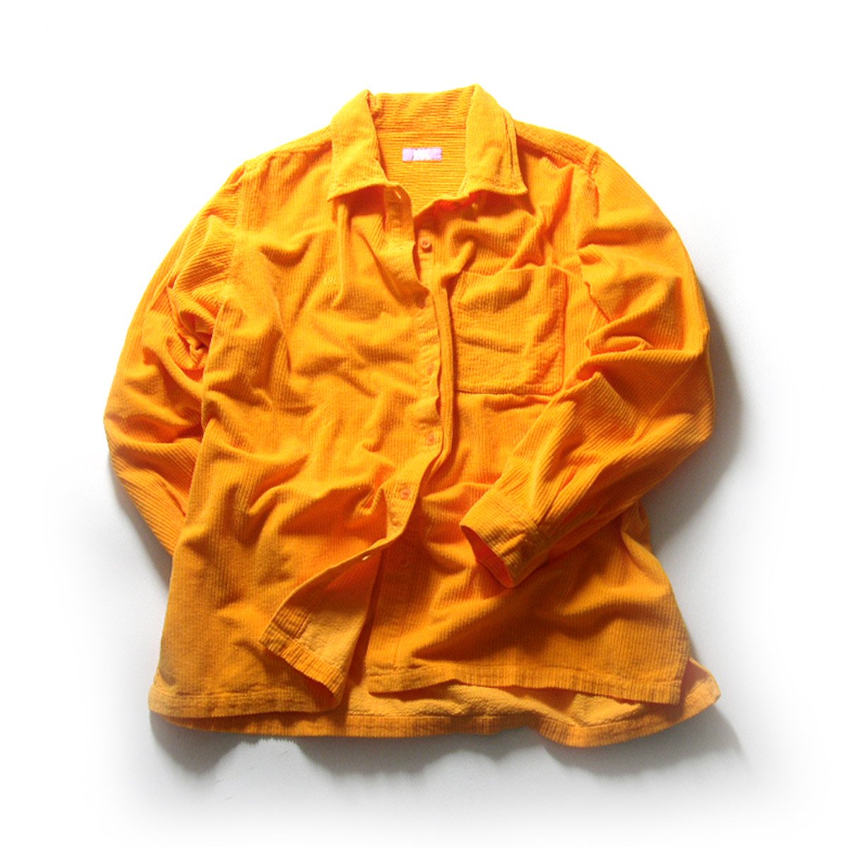 AURALEE 長袖シャツ Lサイズ オレンジ AURALEE 長袖シャツ Lサイズ オレンジ AURALEE オレンジ 長袖シャツ