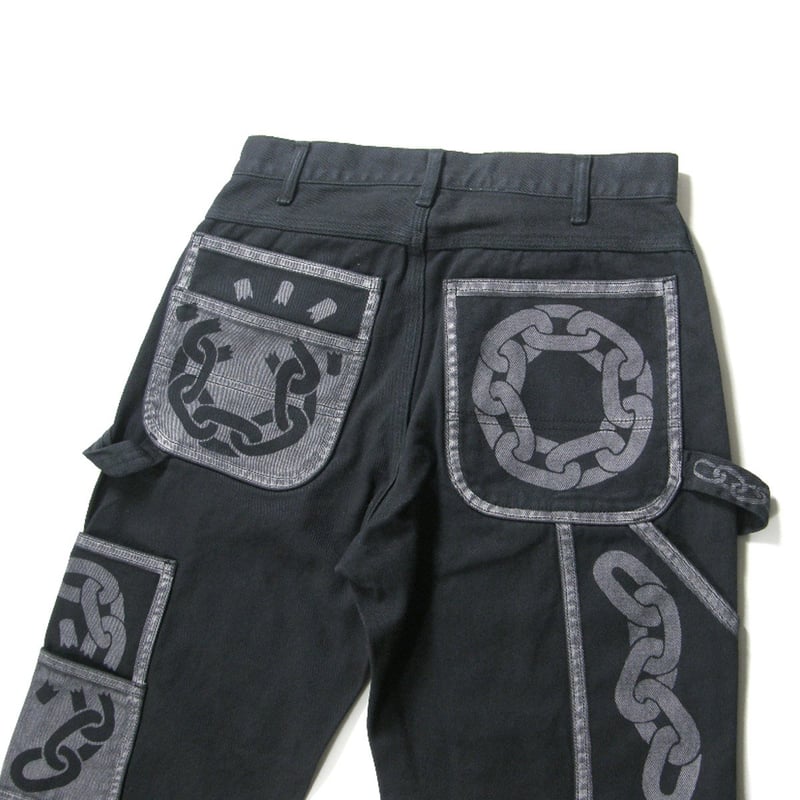 EVERYDAYS × FIFTH GENERAL STORE ペインターパンツ CHAIN PANTS EVERYDAYS スネーク パンツ エブリデイズ グレー