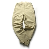 RE-PURPOSE ／ リパーパス　サスペンダーボタン付き ハイバック チノパン 日本製 L'ECHOPPE レショップ ｜ オールシーズン