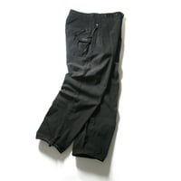 Product Twelve ／ プロダクトトゥエルブ　ガーメントダイ パンツ 2 ブラック ｜ 春夏 秋　（No.370602）