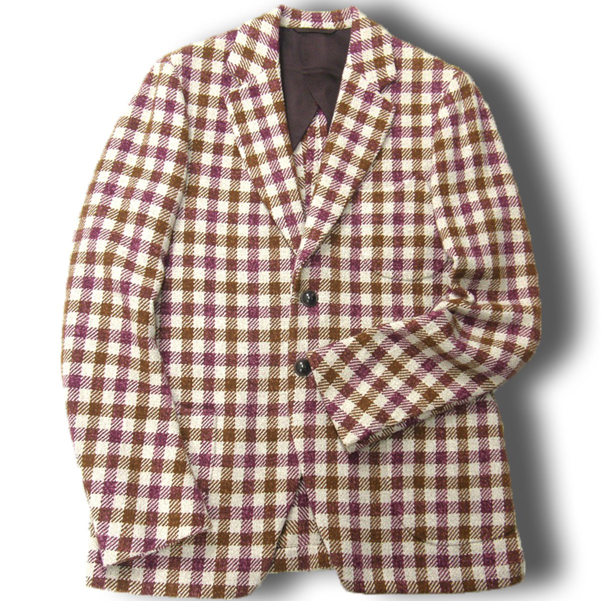 LE VERNEUIL ／ ルヴェルヌイユ ツイード ジャケット 日本製 ウール