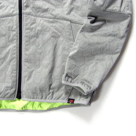 new balance golf ／ ニューバランスゴルフ　パーカー 防風 保温 キルト ダブルジップ フーディー アウター ニューバランス ゴルフ ｜ 春 秋冬