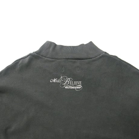 ERL ／ イーアールエル　モックネックカットソー UNISEX MAKE BELIEVE ERL LONGSLEEVE ロンT ｜ 春 秋冬　（No.370767）
